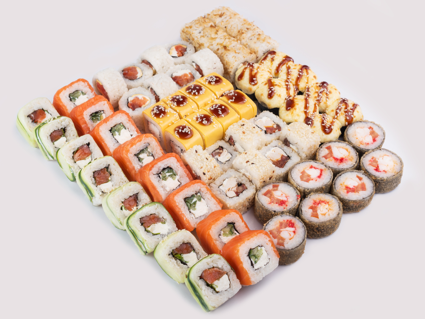 Заказать сет суши и роллы с доставкой барнаул (119) фото