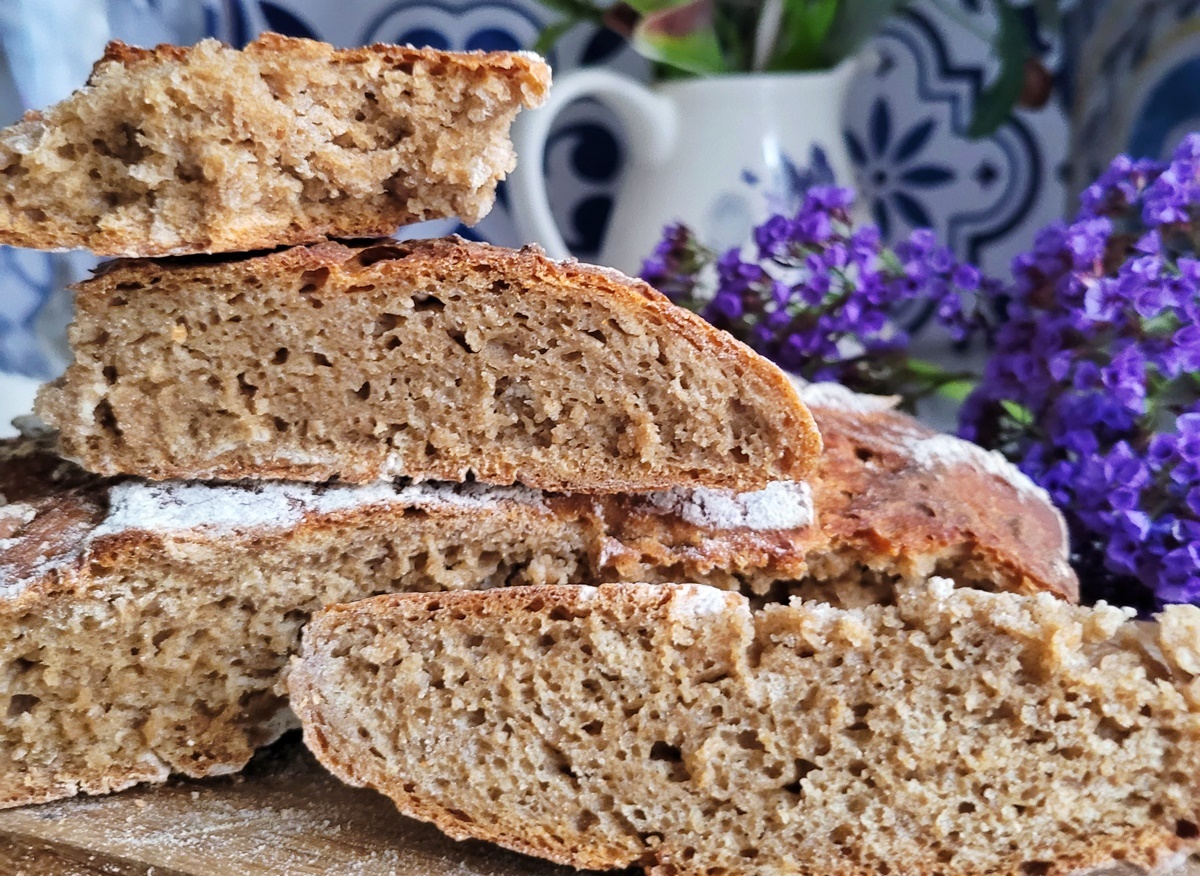 Ржаной хлеб без закваски (и без миксера) – видео рецепт. Вкусный Израиль