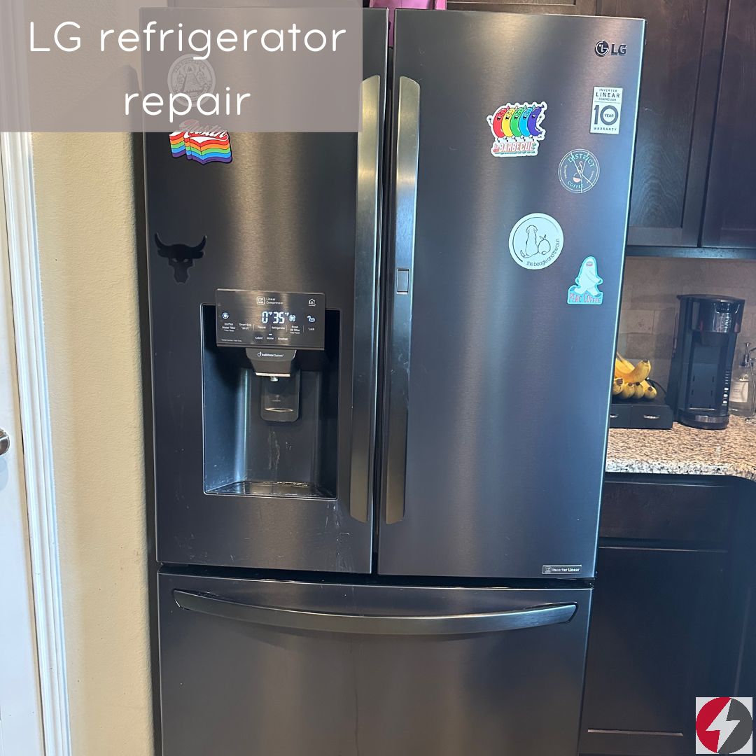 LG refrigerator repair in Pflugerville, Texas