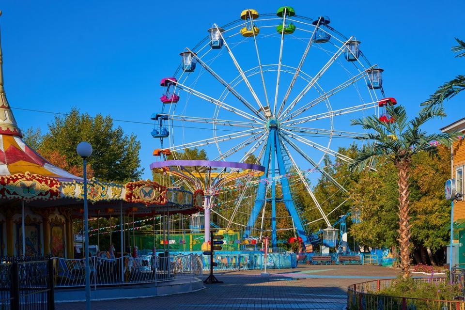 Городской сад томск фото