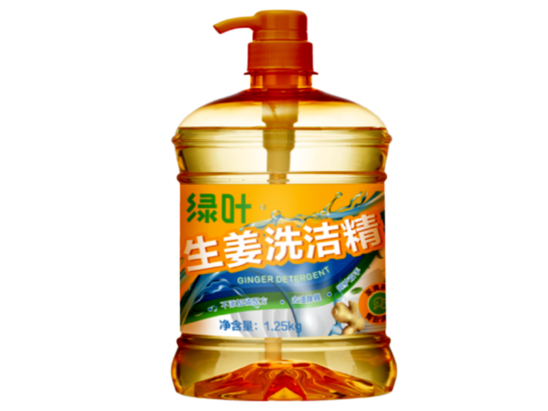 Жидкость для мытья посуды с имбирем