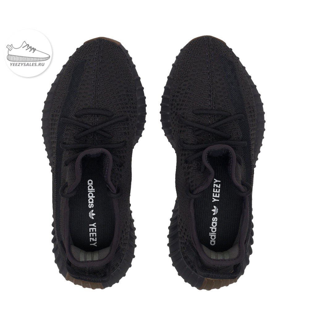 adidas Yeezy Boost 350 V2 Cinder Black and Foot District