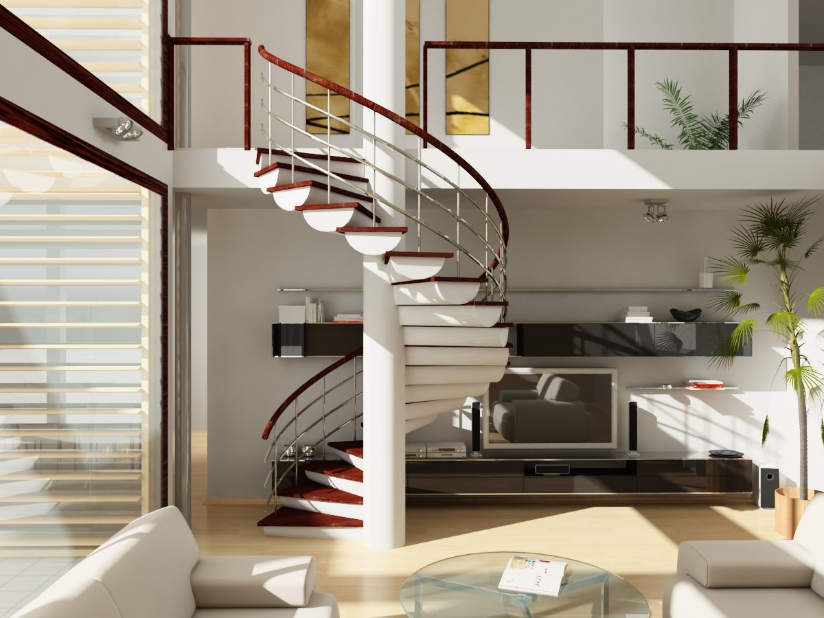 лестница в квартире на второй этаж дизайн