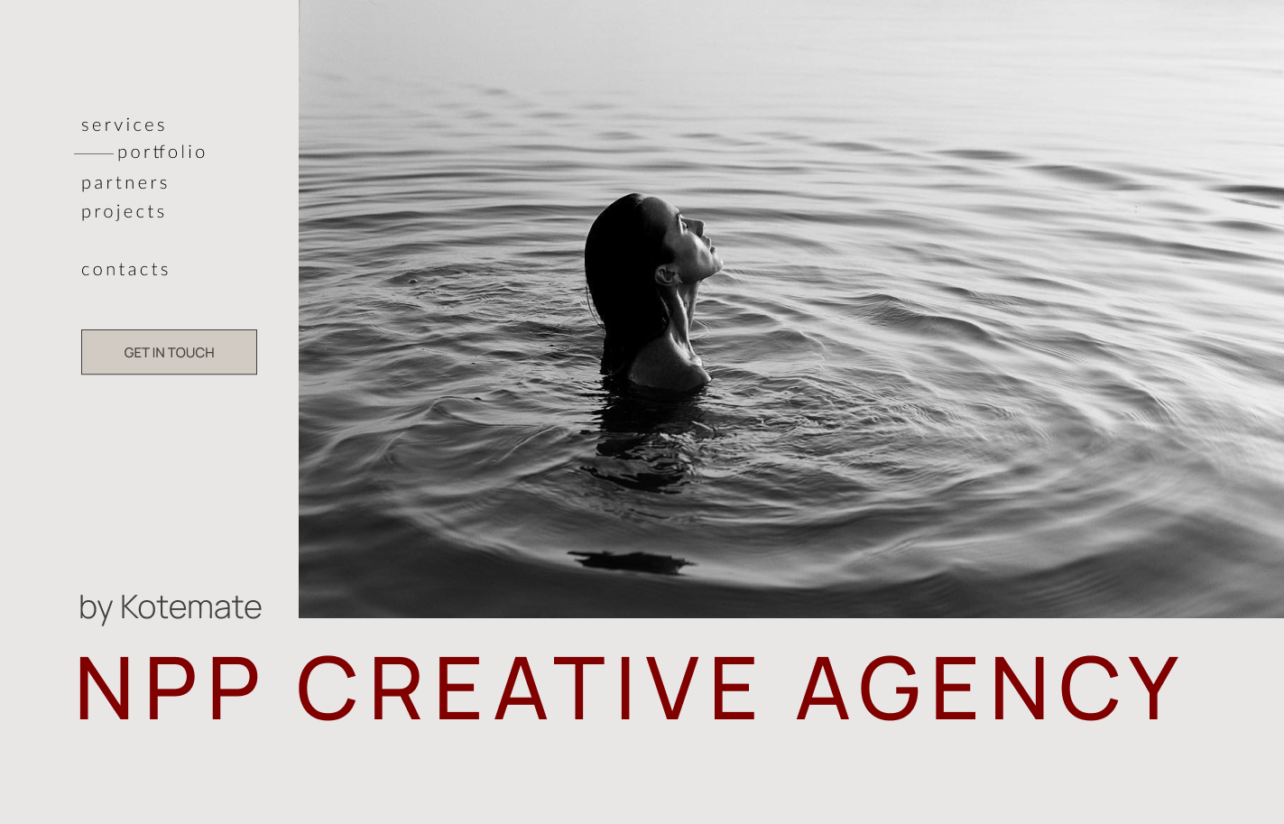 Creative agency — independent premium identity