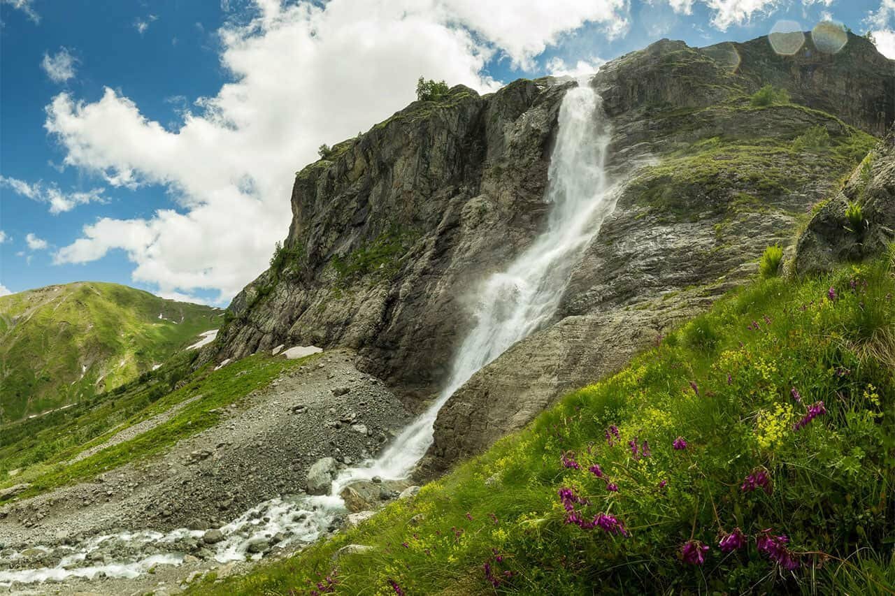 Софийские водопады Архыз фото