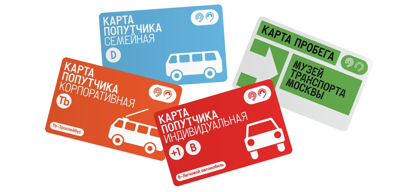 Карта попутчика индивидуальная, семейная, корпоративная и Карта пробега