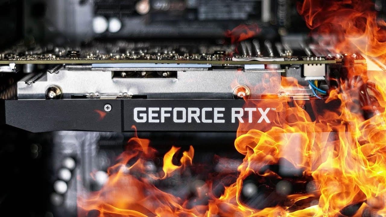 Сгоревшая видеокарта