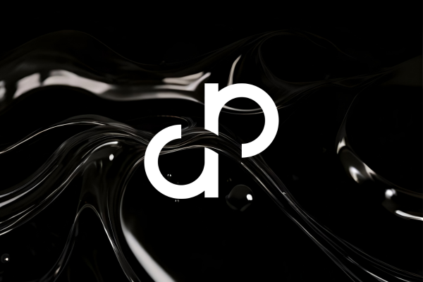 Monogram AB logo — elegant brand identity design by Leragraphics