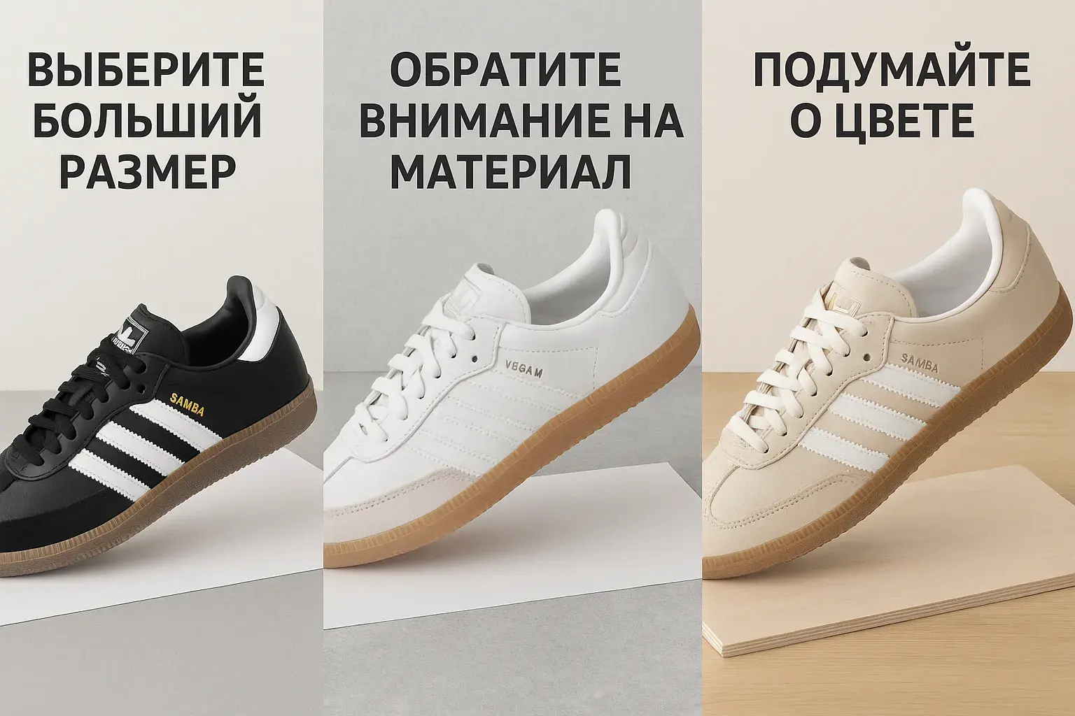 Как выбрать Adidas Samba?