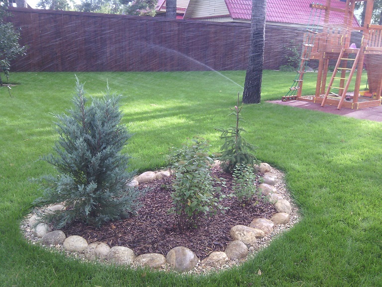 Благоустройство участков в Тюмени