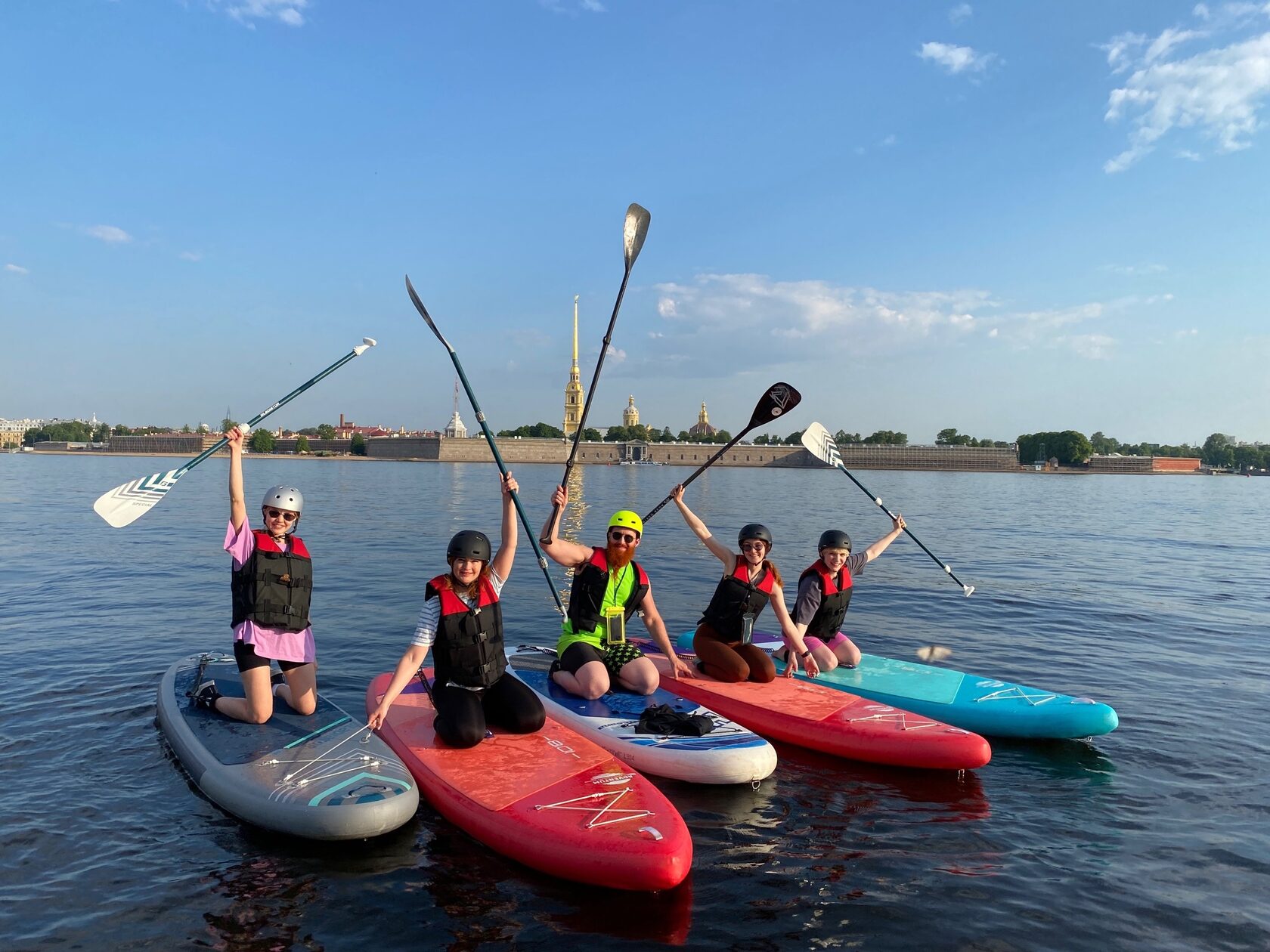 Двухдневный сплав на SUP досках по реке Луга | Supwalkspb