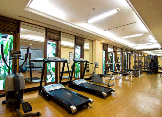 Тренажерный зал отеля Ravindra Beach Resort & Spa 5* 