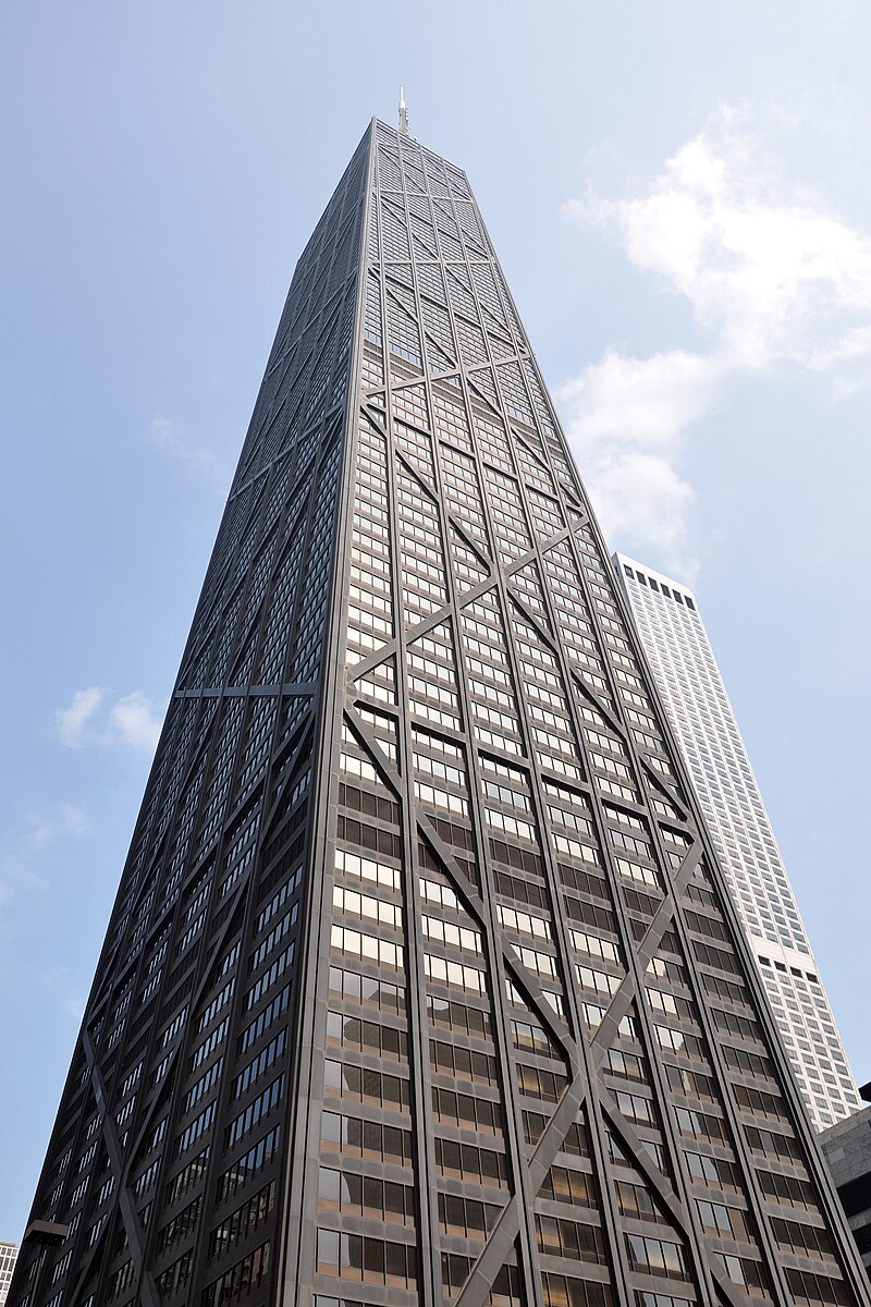 The John Hancock Center in Chicago
