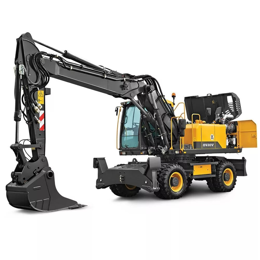 Экскаватор на колёсах