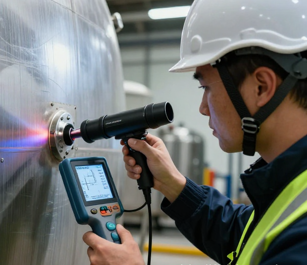 Визуализация процесса диагностики резервуаров