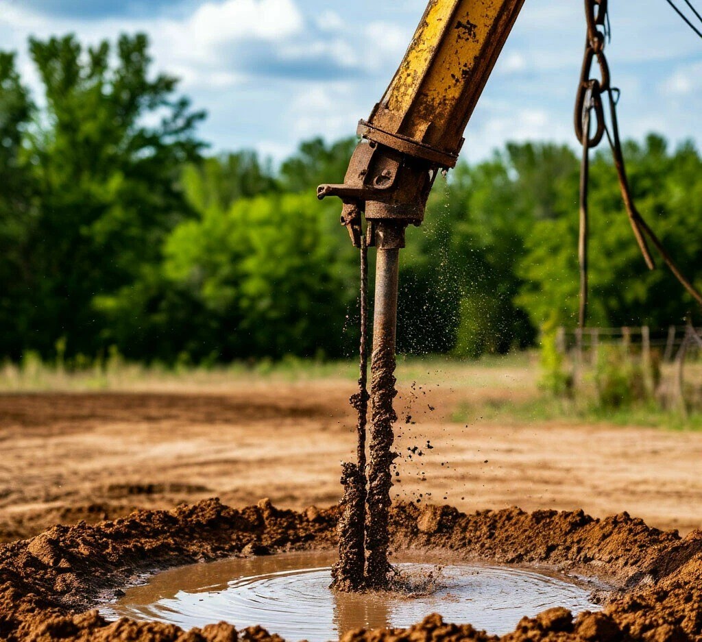 что надо сделать до строительства дома. Подведение водоснабжения. Бурение скважины