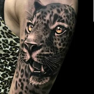тату леопард
