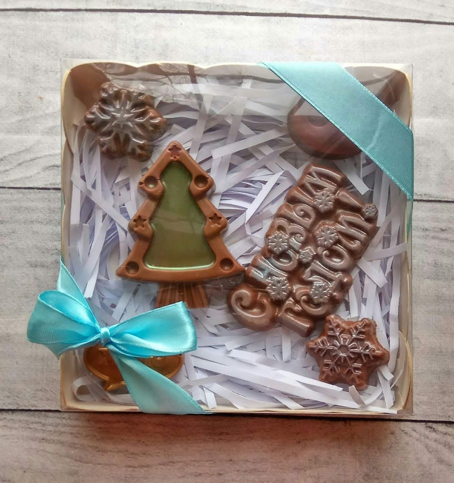 Шоколадные подарки на новый год