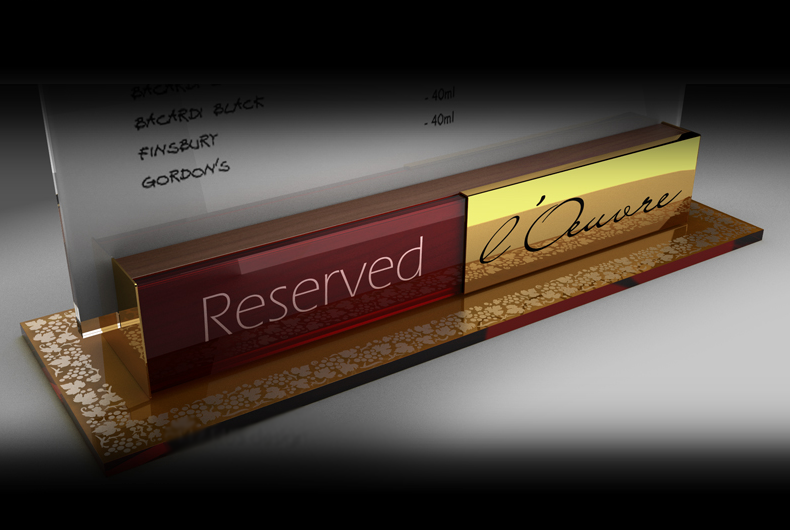 менюхолдеры изготовление