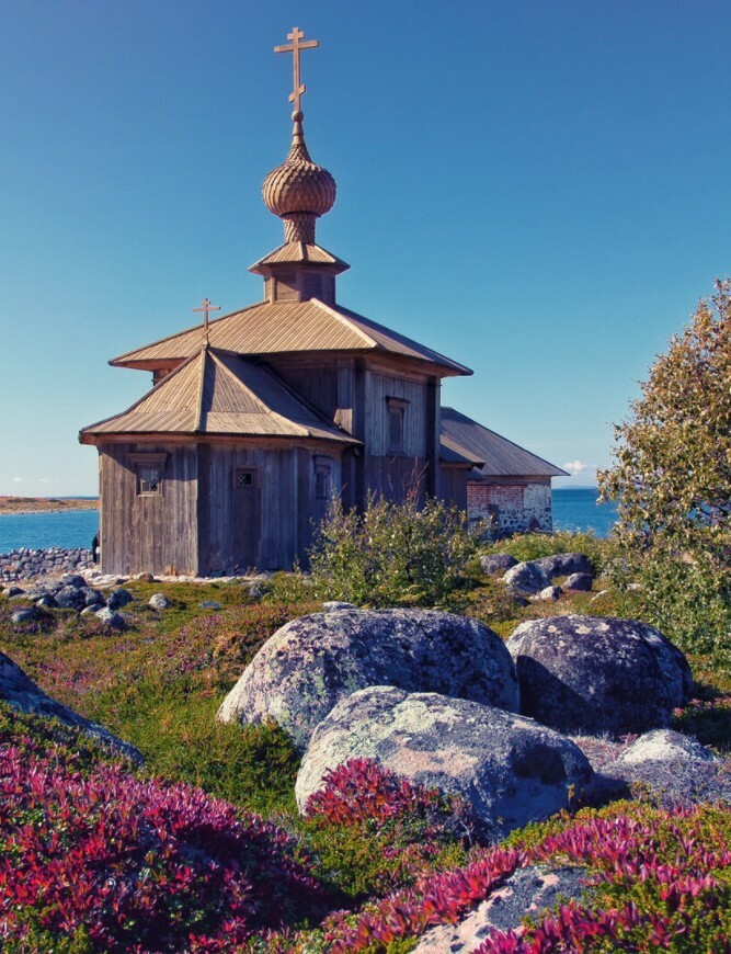 Белое море,Соловецкий монастырь,Архангельск