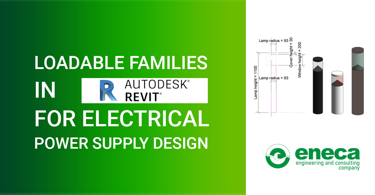 Loadable Families in Revit for Electrical Power Supply Design