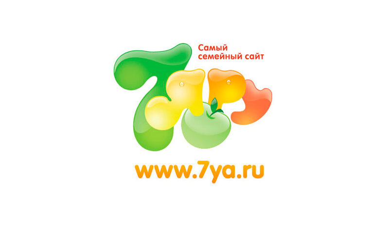 Ch ya ru. 7я.ру. 7ya. 7я. 7я логотип.