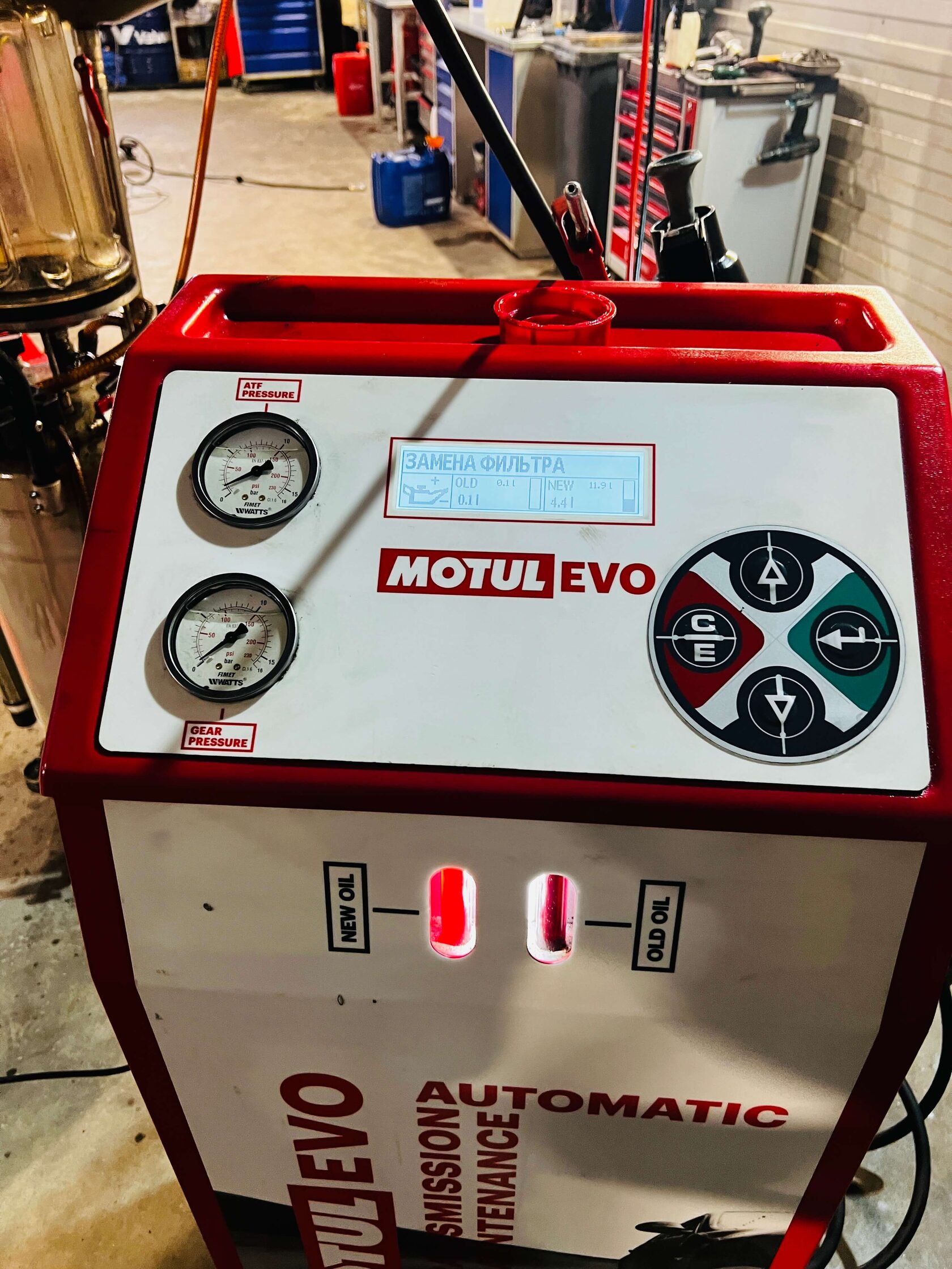 Установка Motul Evo для АКПП Mazda