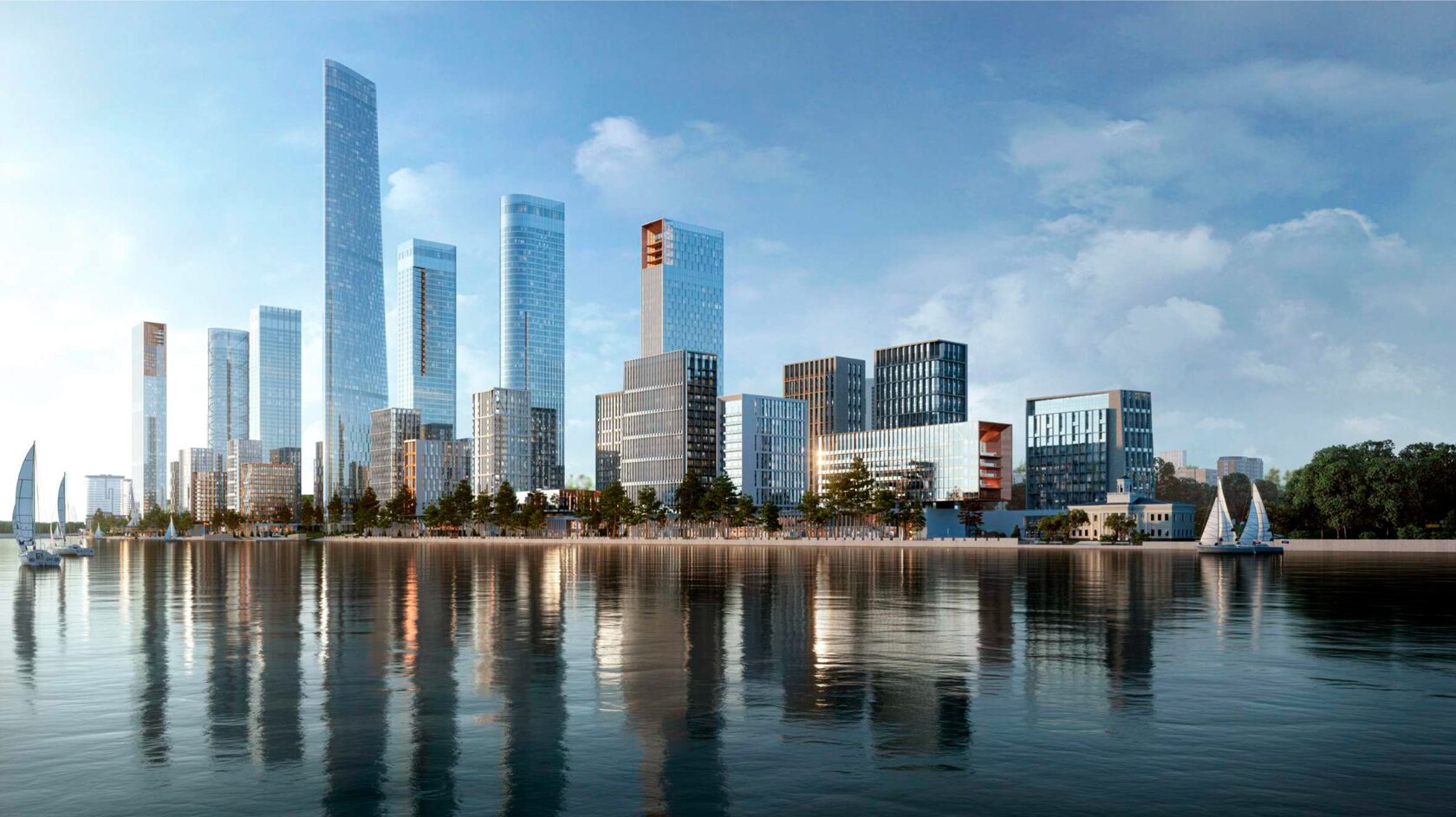 Mangazeya on the river — Apartments in a resort atmosphere with access to the promenade