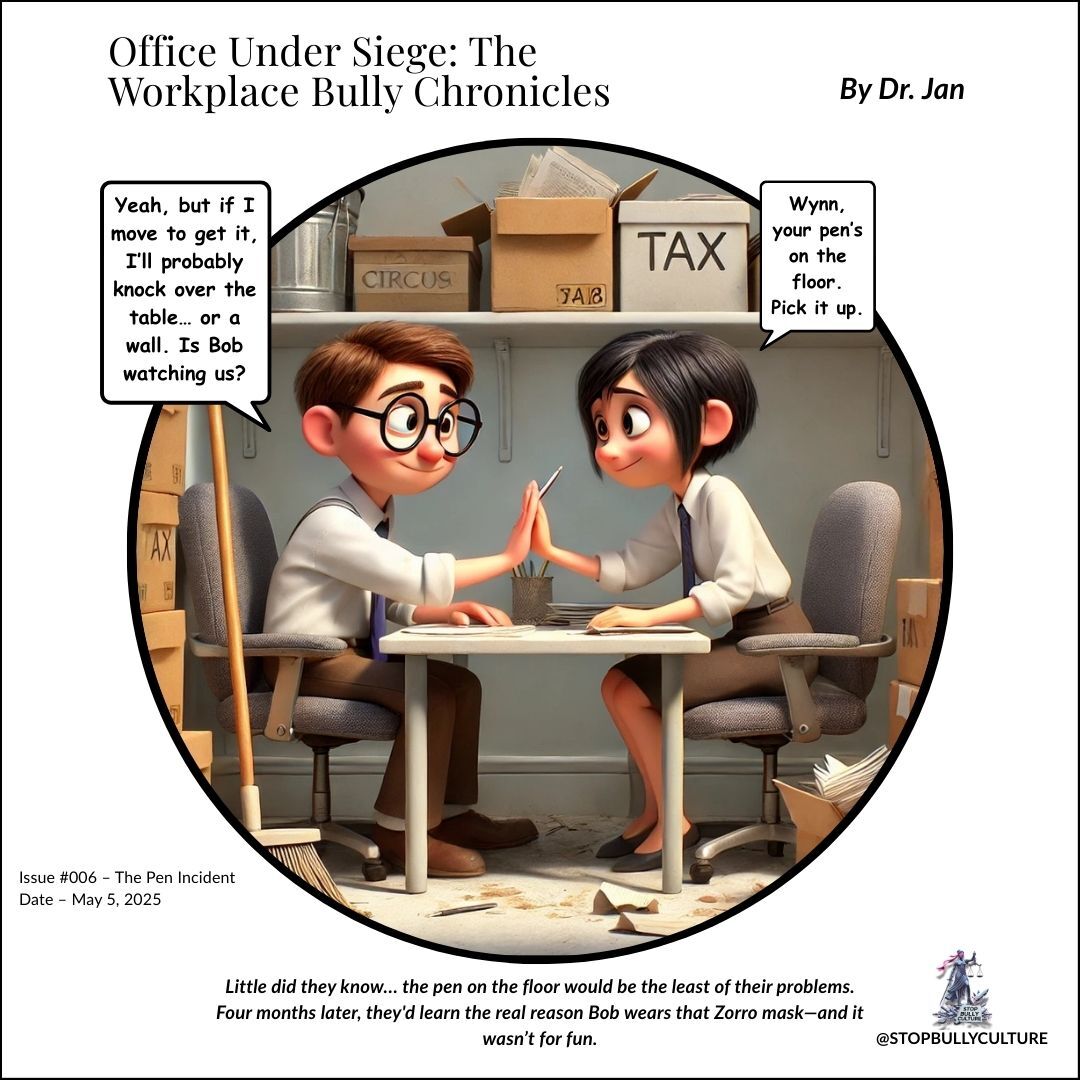 two people sitting at a table in an office