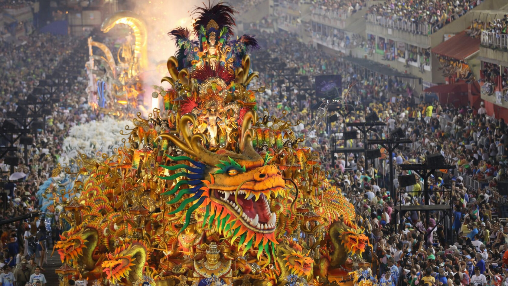 Самбодром. Рио-де-Жанейро. Бразилия 