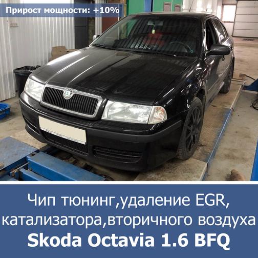 Чип тюнинг skoda octavia