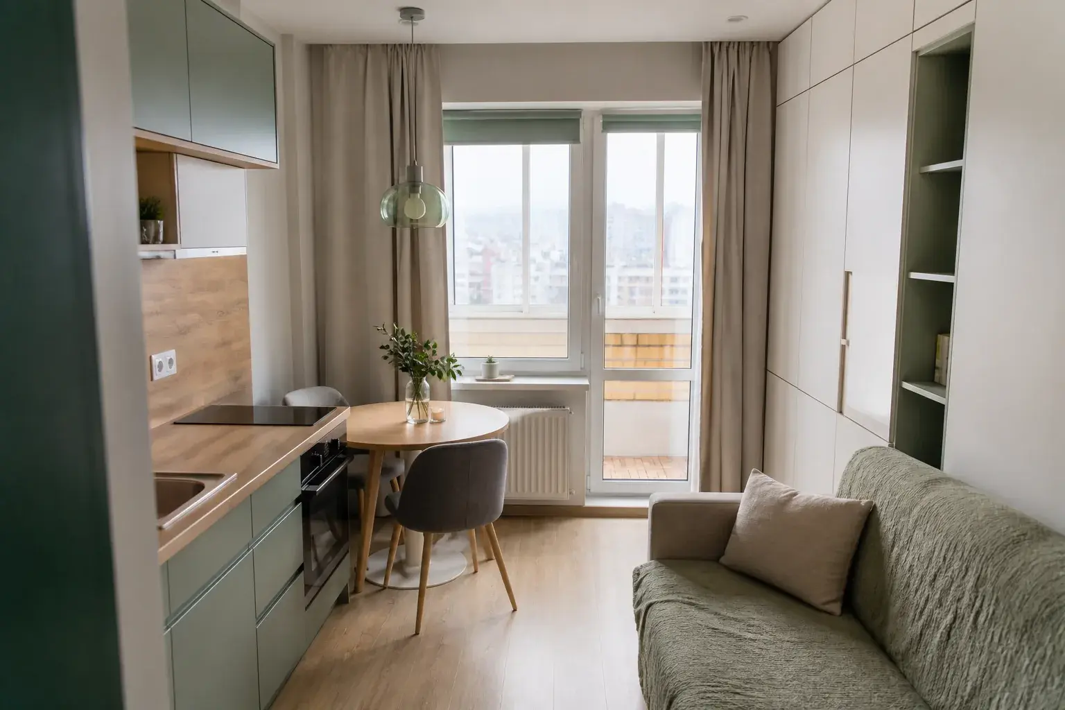 Квартира под сдачу 42 м², пакет «Стандарт»