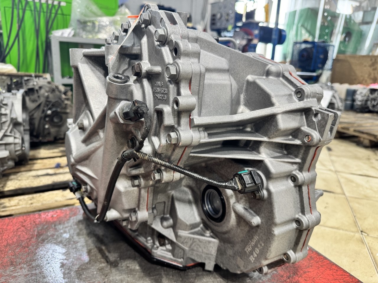 Вариатор CVT25, вид сзади