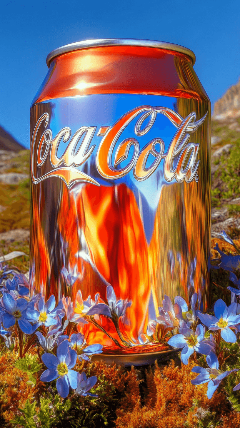 банка Coca-Cola · --sref 4054344922