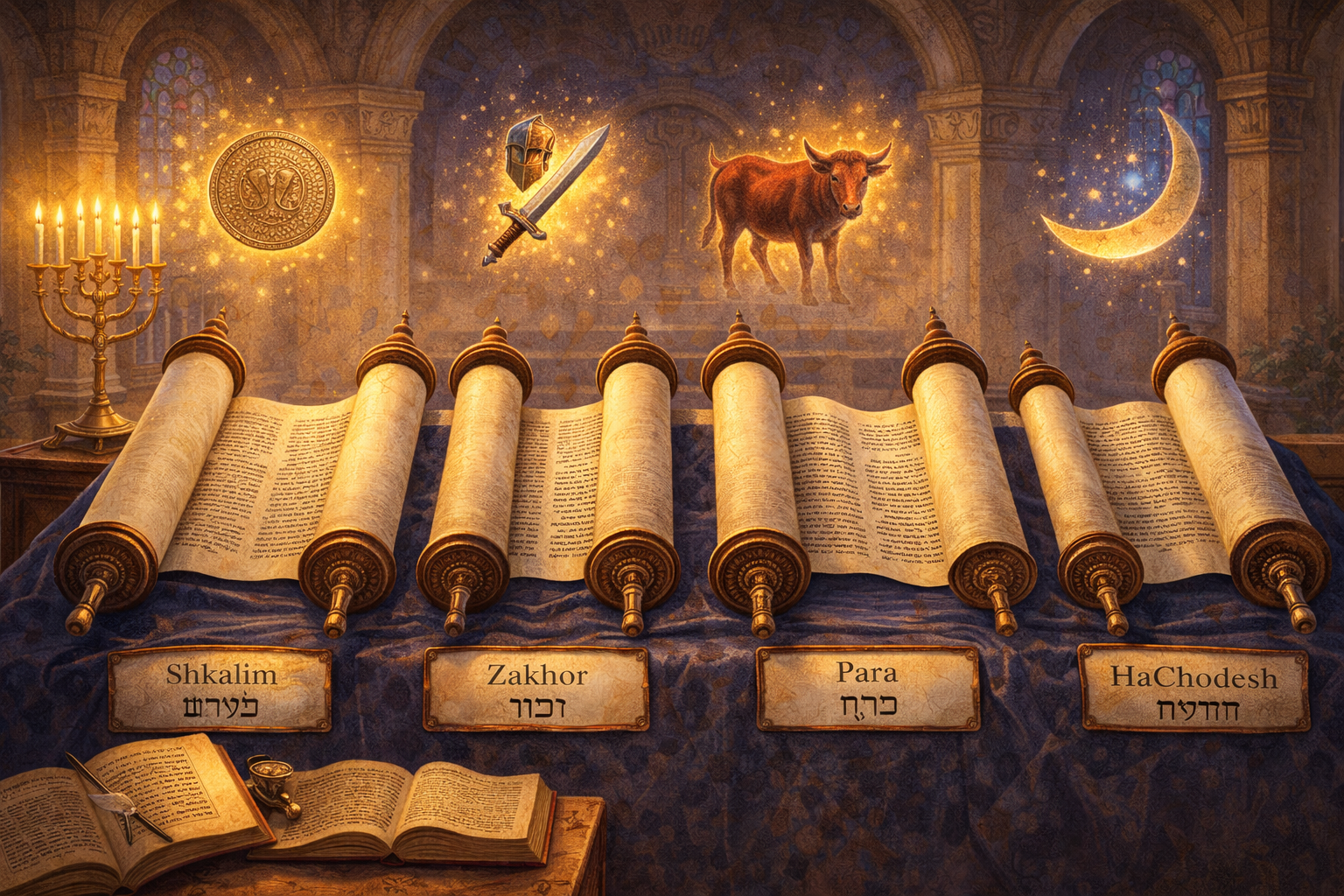 Что такое четыре субботы с двойным чтением Торы — объяснение и смысл