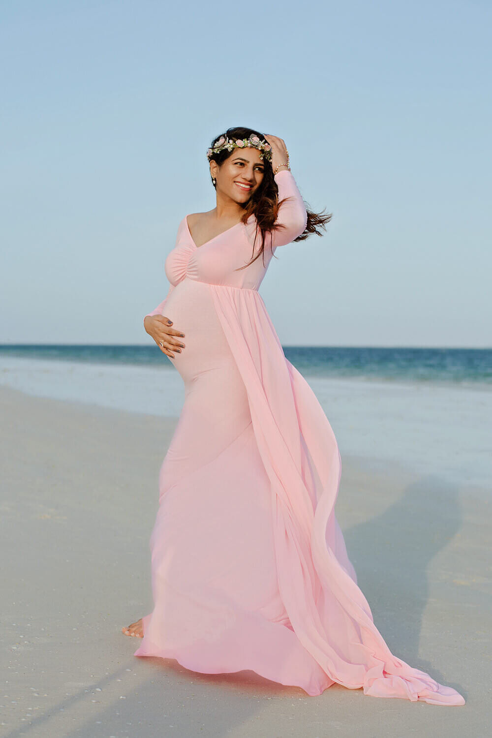 Capturing the Beauty of Motherhood: Maternity Photography on Mombasa's Jumeirah Beach