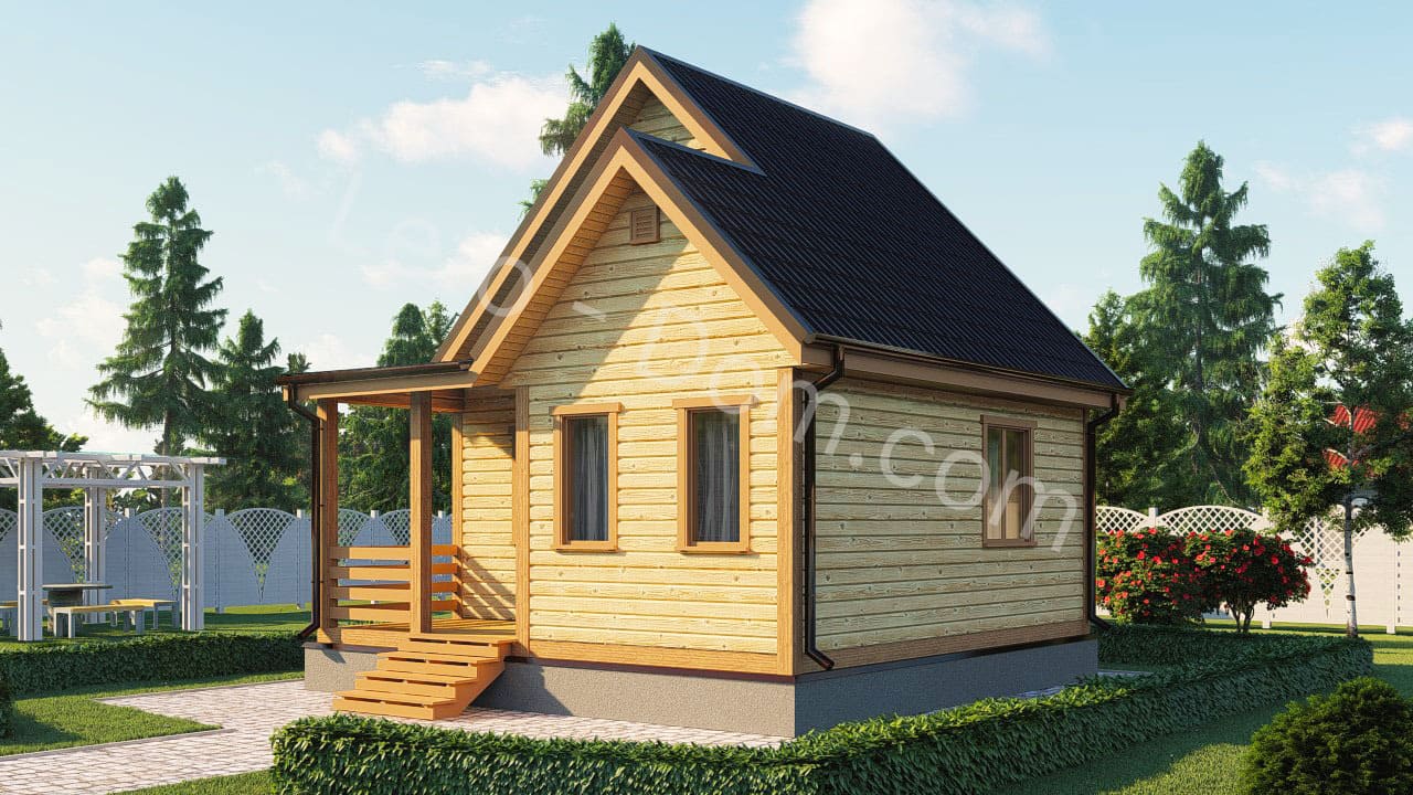 дом из бруса