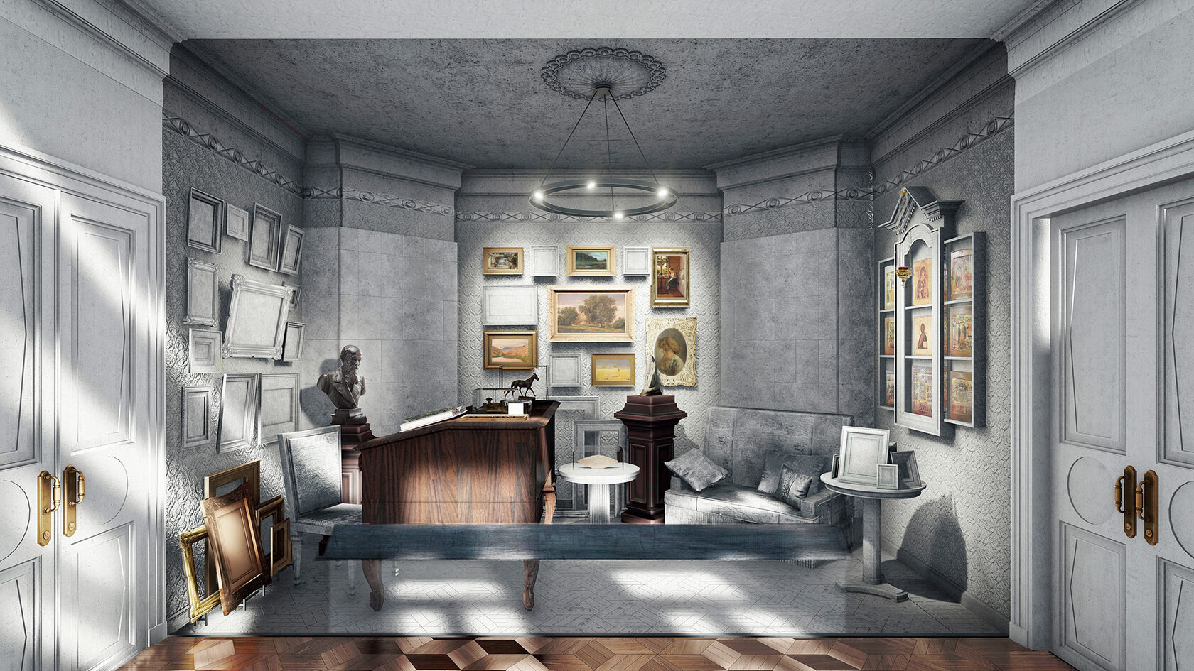 Дом Третьяковых. Реставрация