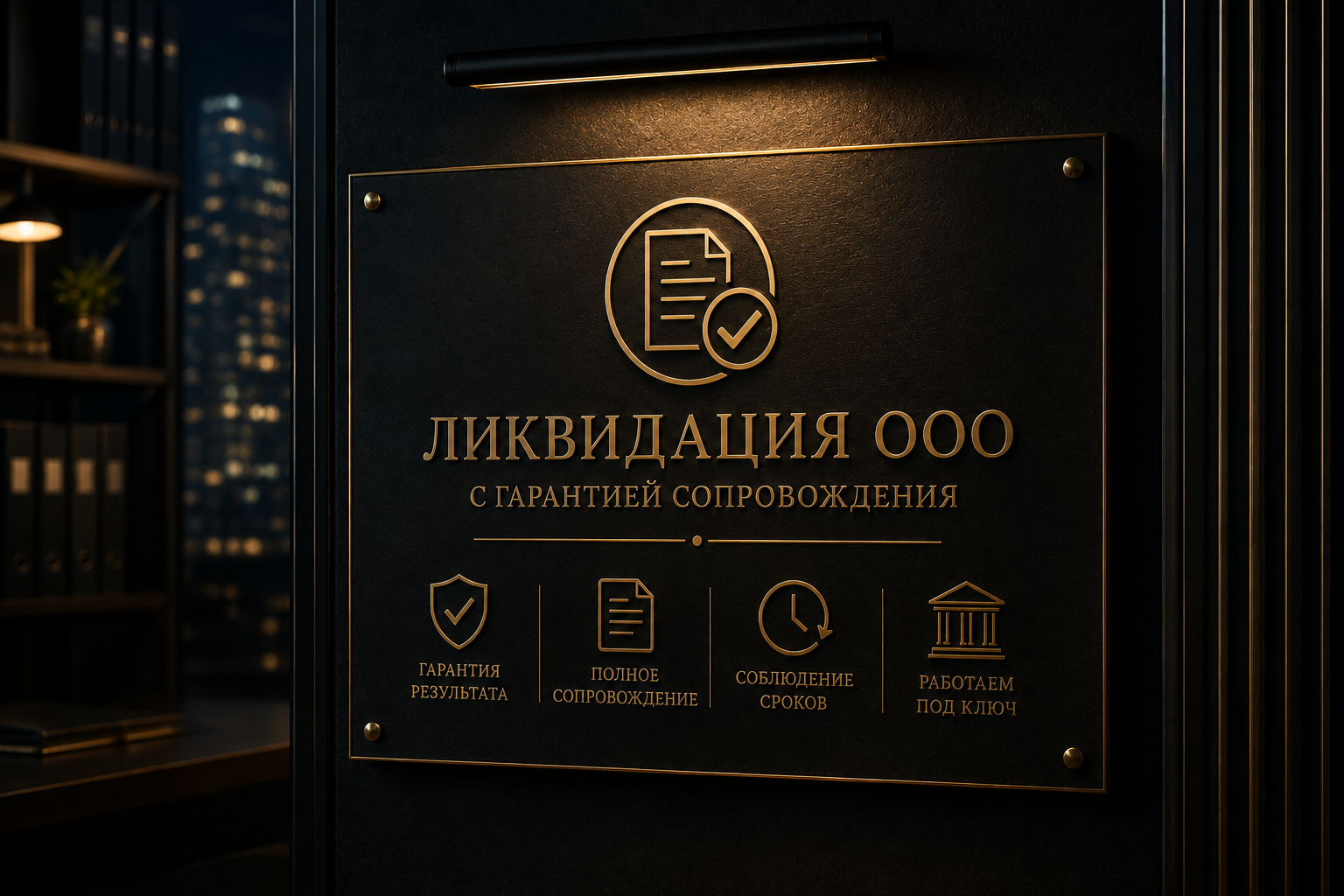 Ликвидация ООО с гарантией сопровождения