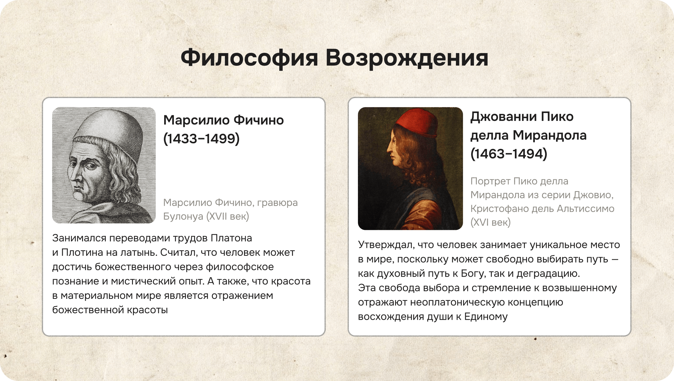 Марсилио Фичино, Джованни Пико Делла Мирандола