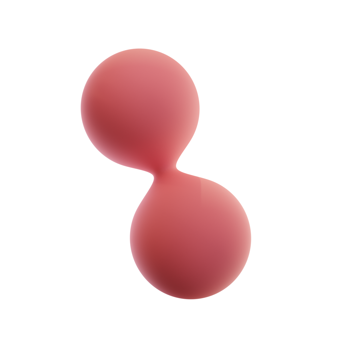 алый пузырь в 3D / 3D blob