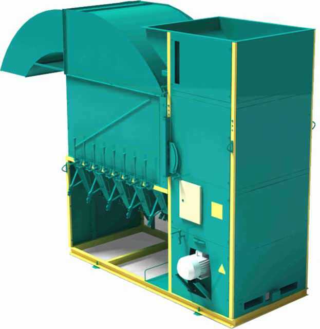 вибромакс модульный зерноочиститель чертёж. псс пневмостол. вибро сортировочный стол. зерноочистительная машина воронежсельмаш. спс 5.