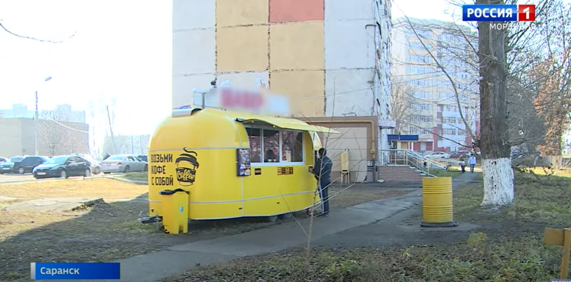 Шаверbus осенью в п. Ялга