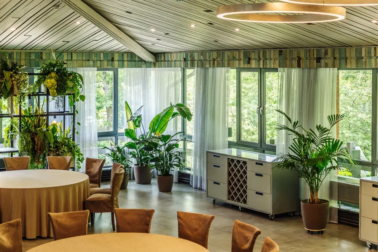 ренды озеленения, фитодизайн для бизнеса, озеленение ресторанов Москва