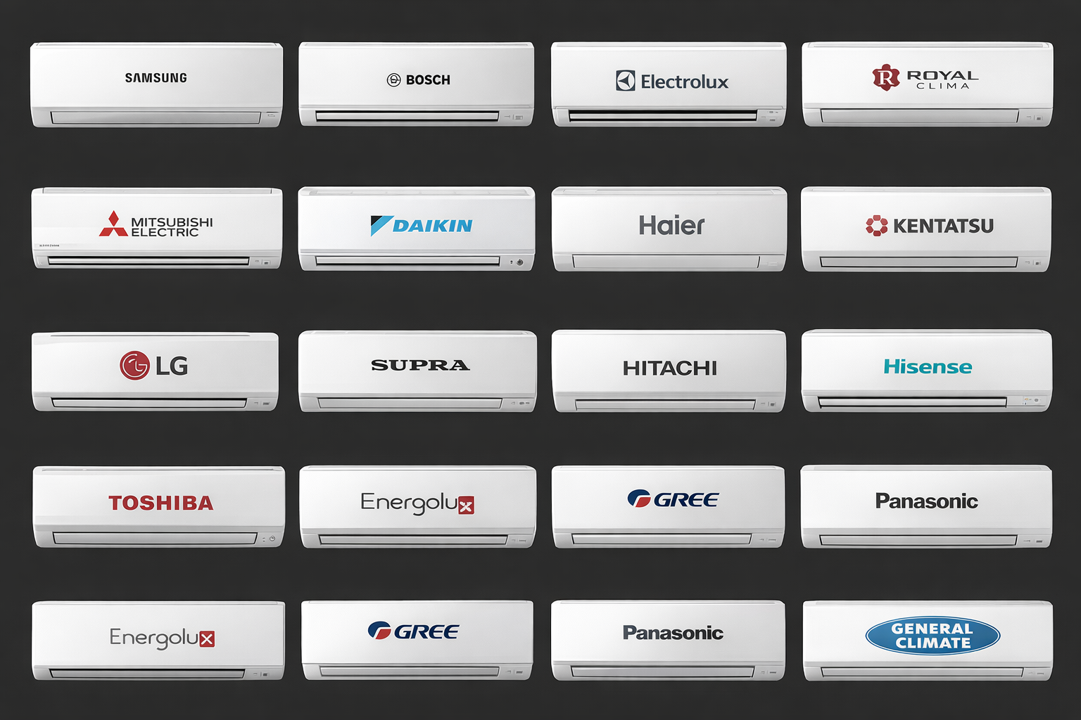 Бренды кондиционеров