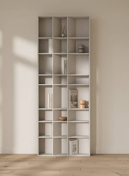 Стеллаж 45º из ЛДСП от Yaratam Design