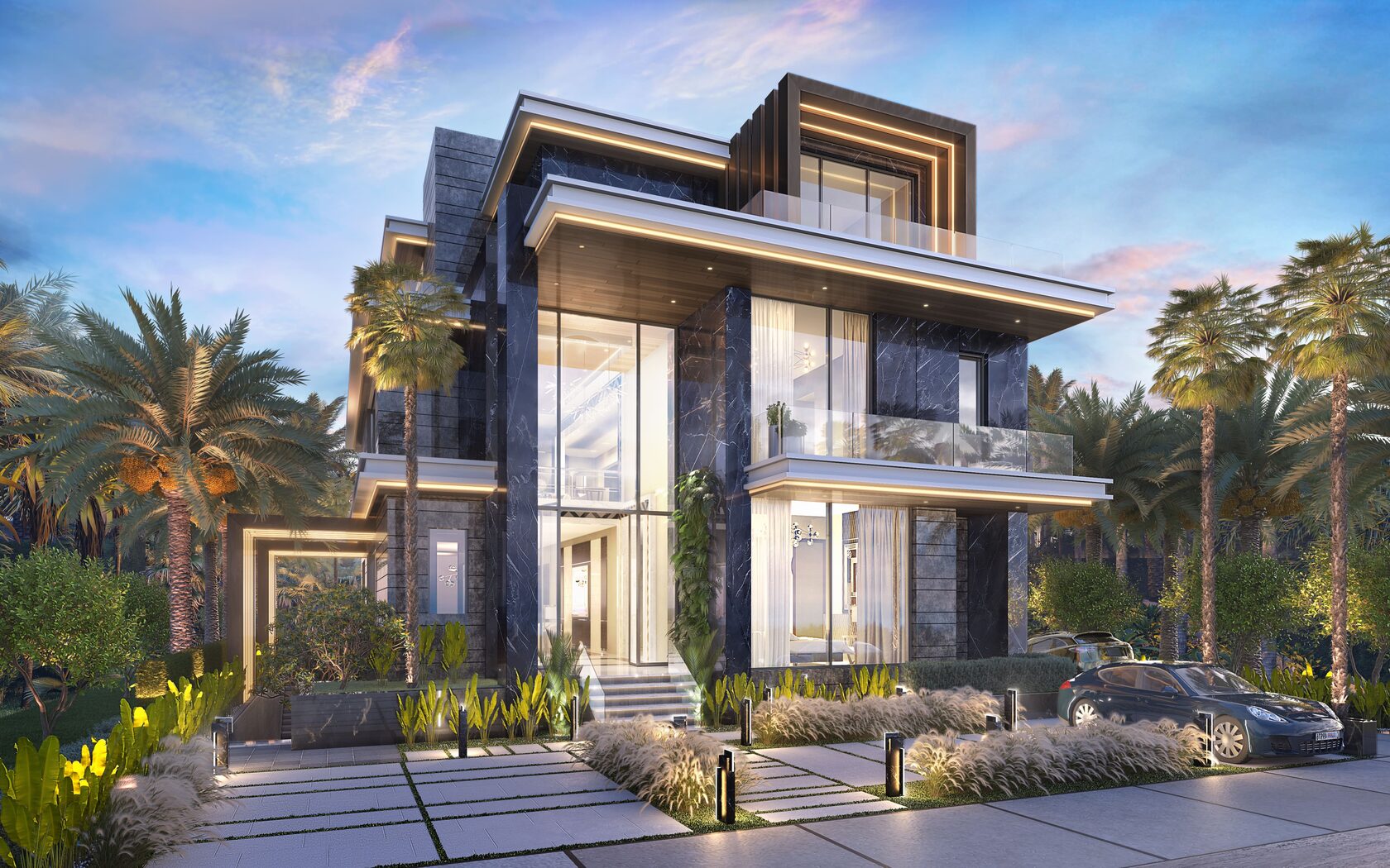 Luxury townhouses in Dubai