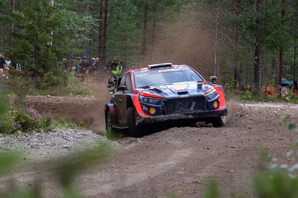 Теему Сунинен и Микко Марккула, Hyundai i20 N Rally1, ралли Финляндия 2023