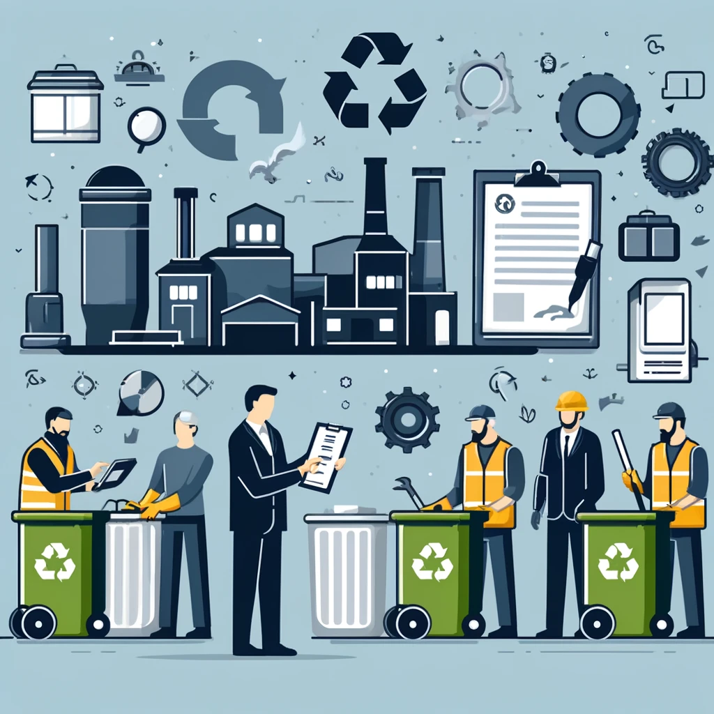 Процесс сертификации отходов — анализ отходов, их классификация и оформление необходимых документов.