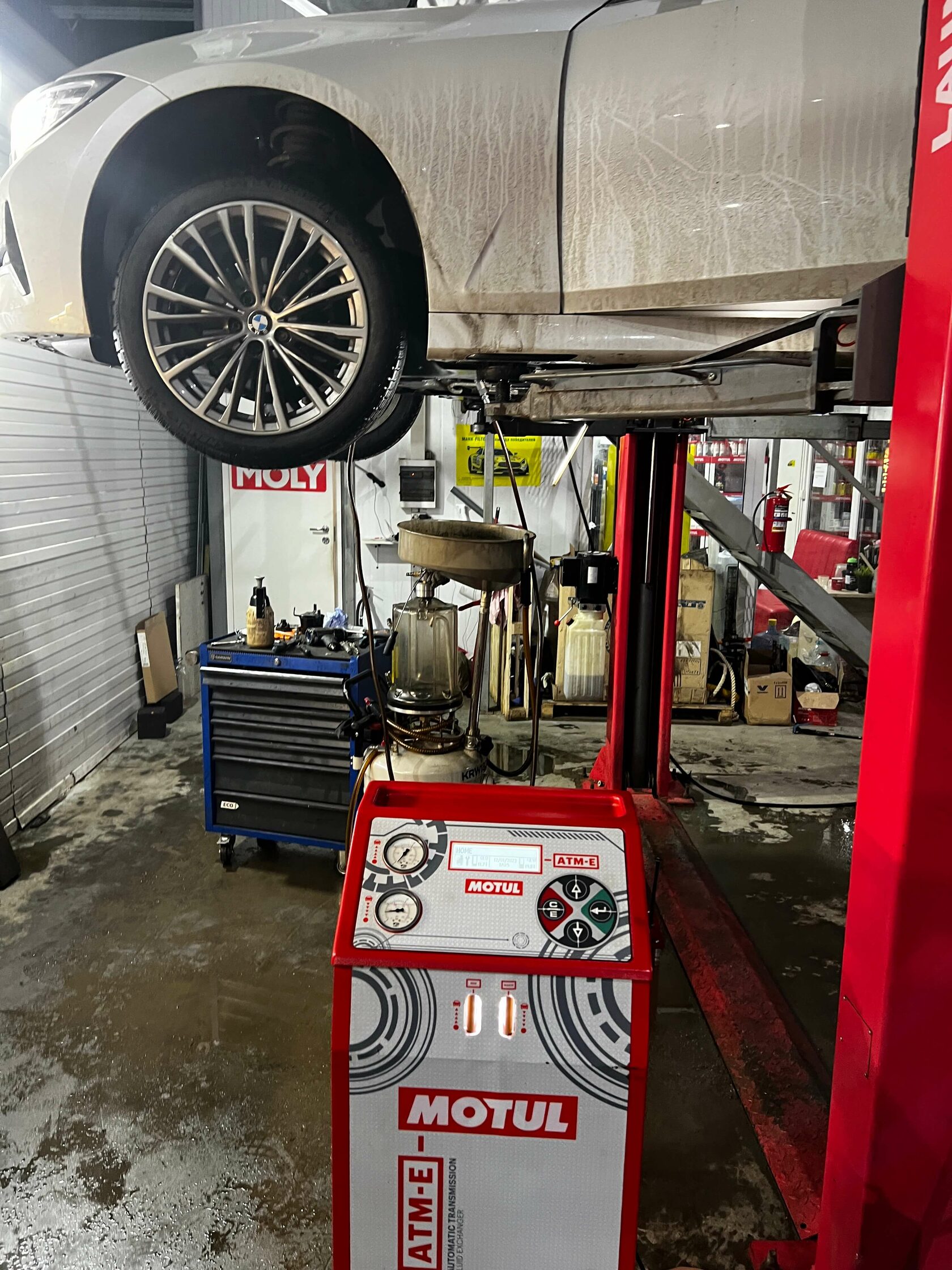 Состояние старого масла АКПП